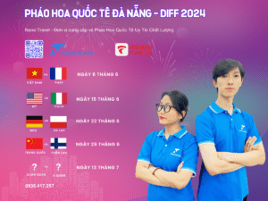 Lịch Pháo Hoa Quốc Tế Đà Nẵng - DIFF 2024